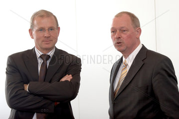 Dietrich Austermann und Rainer Wiegard  beide CDU