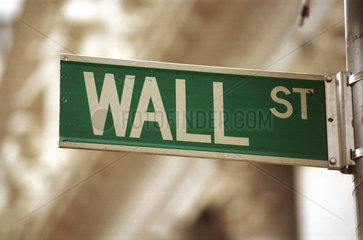 New York  USA  Wall Street
