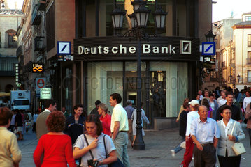 Filiale der Deutschen Bank in Salamanca