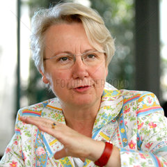 Berlin  Dr. Annette Schavan (CDU)  Bundesbildungsministerin