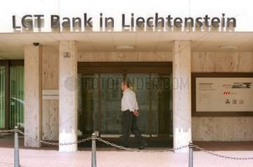 LGT Bank in Vaduz (Fuerstentum Liechtenstein)
