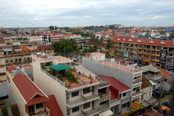 Phnom Penh  Kambodscha  kambodschanisch  Blick auf Phnom Penh