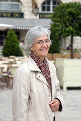 Nancy  Frankreich  Portrait einer deutschen Pensionistin