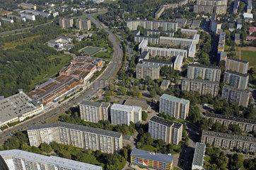 Chemnitz  Deutschland  Luftbild Chemnitz Morgenleite Vita Center