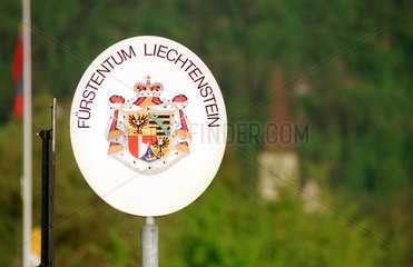 Grenze Schweiz-Fuerstentum Liechtenstein