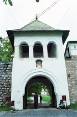 Eingang zum Kloster in Horezu (Manastirea Horezu)  Rumaenien