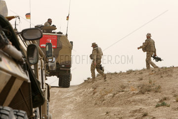 Kunduz  Afghanistan  Bundeswehr-ISAF-Schutztruppe