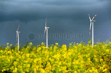 Windpark der AN Windenergie nahe Uhrsleben