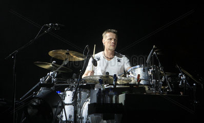 Barcelona  Spanien  Schlagzeuger Larry Mullen Junior der irischen Rockband U2