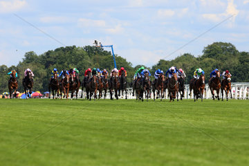 Royal Ascot  Mustajeeb (seventh from right) with Pat Smullen up wins the Jersey Stakes