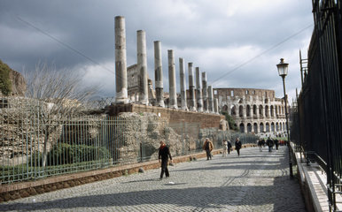 Rome - Blick auf das Kolosseum