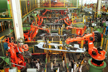 Roboter bei der Ford-Werke AG  Werk Saarlouis