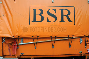 Berlin  Deutschland  BSR-Fahrzeug