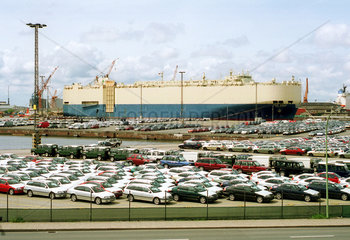 Car Carrier in Bremerhaven (Import/Export)