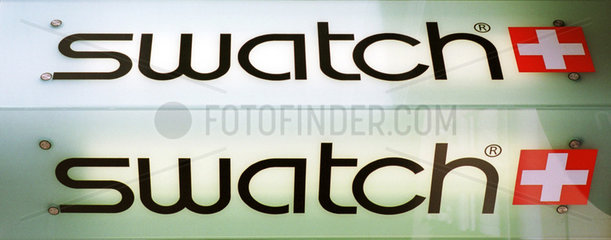 Logo der Firma Swatch  Schweiz