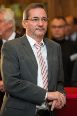 Deutschland  Berlin  Matthias Platzeck (SPD)  brandenburgischer Ministerpraesident  beim DGB Neujahrsempfang