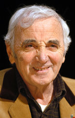Saenger Charles Aznavour in Berlin