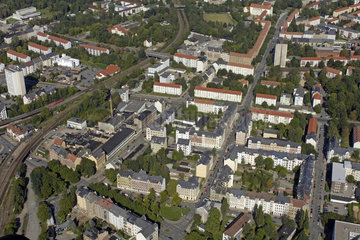 Chemnitz  Deutschland  Luftbild Chemnitz Lutherviertel