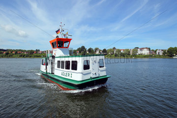 Kiel  Deutschland  die Kanalfaehre Adler 1