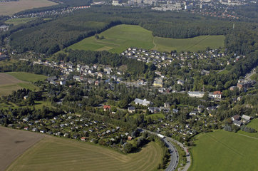 Chemnitz  Deutschland  Luftbild Chemnitz Harthau mit Neukirchen
