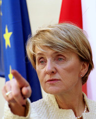 Danuta Huebner  die neue polnische EU-Kommissarin