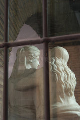Rom  Italien  Mamorskulptur im Schaufenster