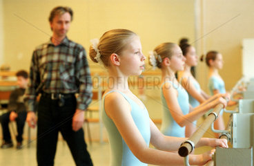 Unterricht in der Staatlichen Ballettschule Berlin
