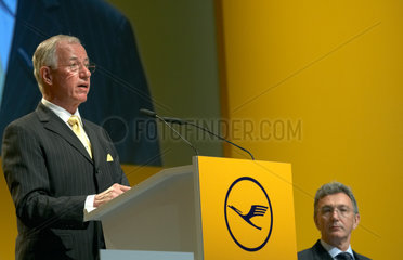 Berlin  Aufsichtsratsvorsitzender Lufthansa AG Juergen Weber