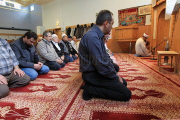 Flensburg  Deutschland  Tag der offen Tuer in der Fatih Moschee Flensburg
