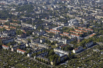 Chemnitz  Deutschland  Luftbild Chemnitz Gablenz und dem Lutherviertel