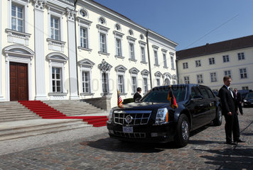 Berlin  Deutschland  das Auto  The Beast  des US-Praesidenten