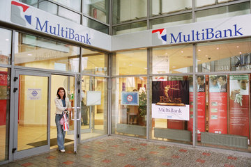 Filiale der MultiBank in Lodz  Polen
