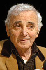 Saenger Charles Aznavour in Berlin