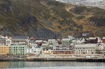 Stadtansicht von Tromsoe (Norwegen)