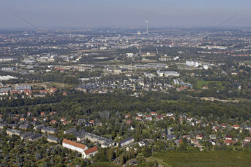 Chemnitz  Deutschland  Luftbild Chemnitz Harthwald in Richtung Stadtmitte