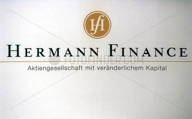 Logo der Hermann Finance AG mvk (Fuerstentum Liechtenstein)