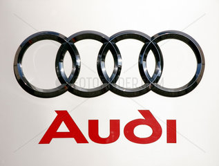 Berlin  Logo der Audi AG