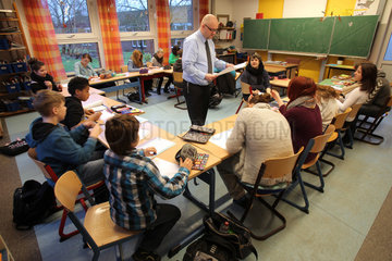 Flensburg  Deutschland  Religionsunterricht an einer Regionalschule