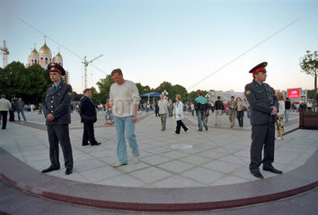 Der Siegesplatz (Ploschad Pobedy) in Kaliningrad  Russland