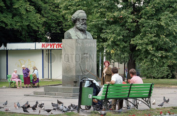 Karl-Marx-Denkmal in Kaliningrad  Russland