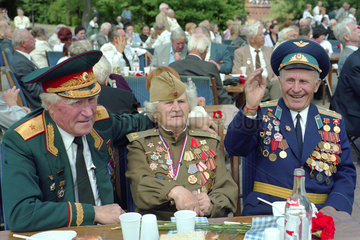 Veteranen der Roten Armee  Kaliningrad  Russland
