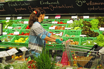Deutschland  Nordrhein-Westfalen - Biomarkt in Essen