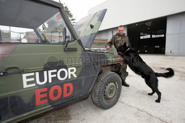 Sarajewo  Eufor EOD Team  Bundeswehr im Auslandseinsatz