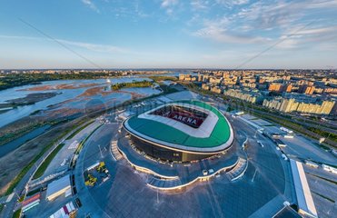 FIFA 2018 WORLD CUP IN RUSSIA - EXCLUSIVE AERIAL IMAGE