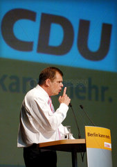 Berlin  Friedberg Pflueger  Spitzenkandidat der Berliner CDU