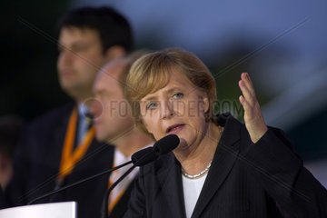 Angela Merkel  CDU  in Kiel