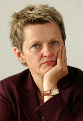 Berlin  Bundesumweltministerin Renate Kuenast (Buendnis 90/Die Gruenen)
