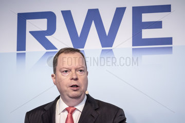 RWE AG Bilanzpressekonferenz 2016 - Peter Terium  Vorstandsvorsitzender RWE AG