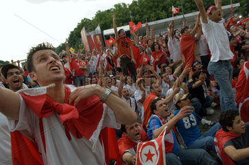 FIFA WM 2006 - Fussballfans Tunesien
