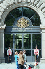 Eingang zum Praesidentenpalast in Sofia